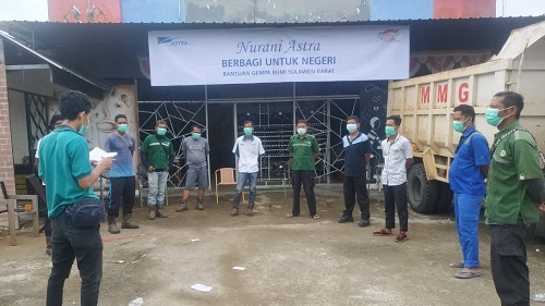 Nurani Astra Hadir Bantu Korban Gempa Sulbar
